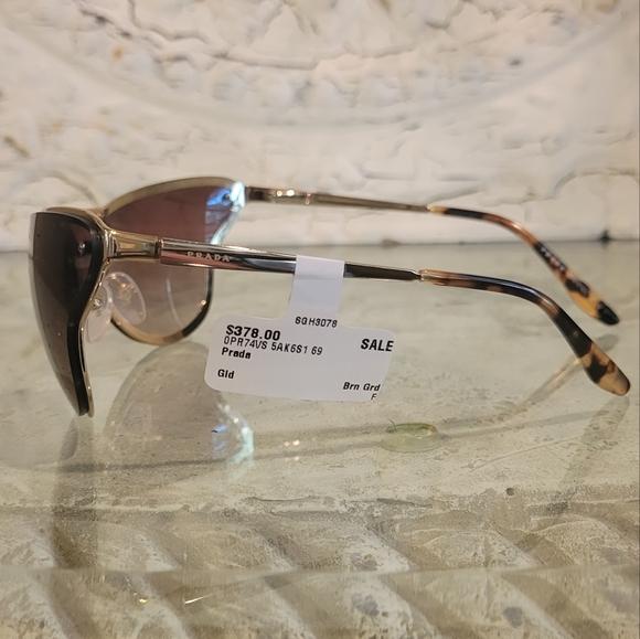 Prada SPR74V Cat Eye Sunglasses Catwalk Collection MA#2 - Picture 9 of 17